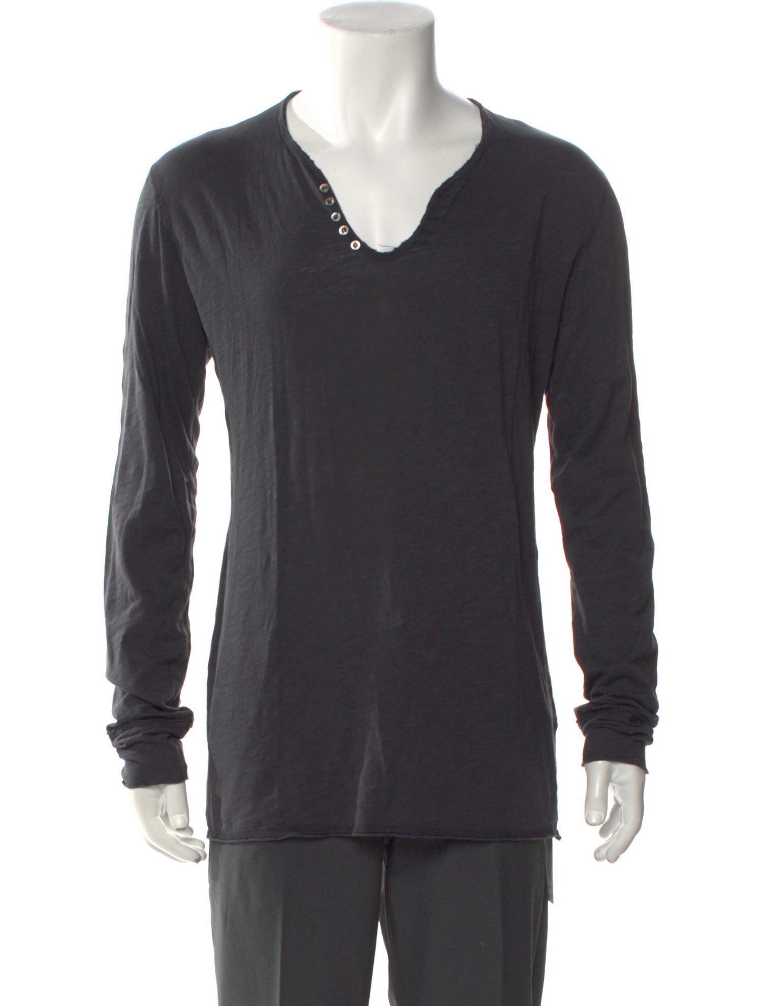 Zadig & Voltaire V-Neck Long Sleeve Henley
