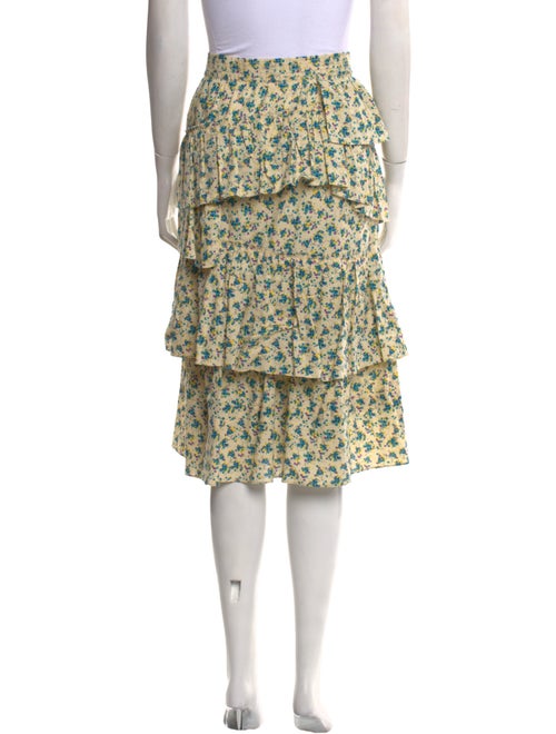 Zadig & Voltaire Floral Print Knee-Length Skirt