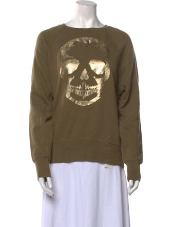 Zadig & Voltaire Graphic Print Crew Neck Sweatshirt