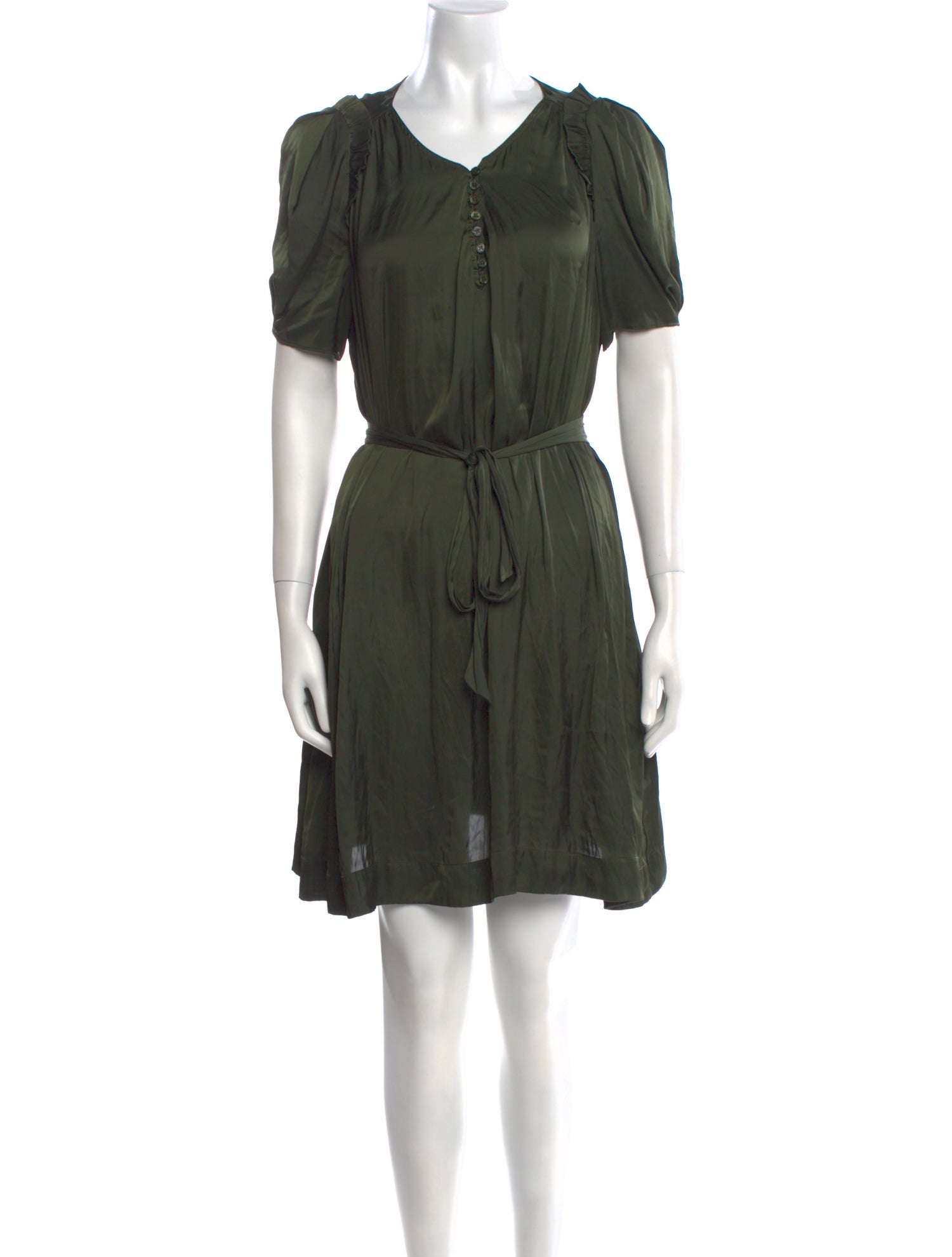 Zadig & Voltaire V-Neck Mini Dress