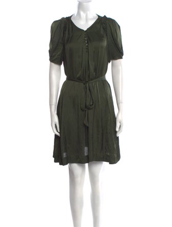 Zadig & Voltaire V-Neck Mini Dress