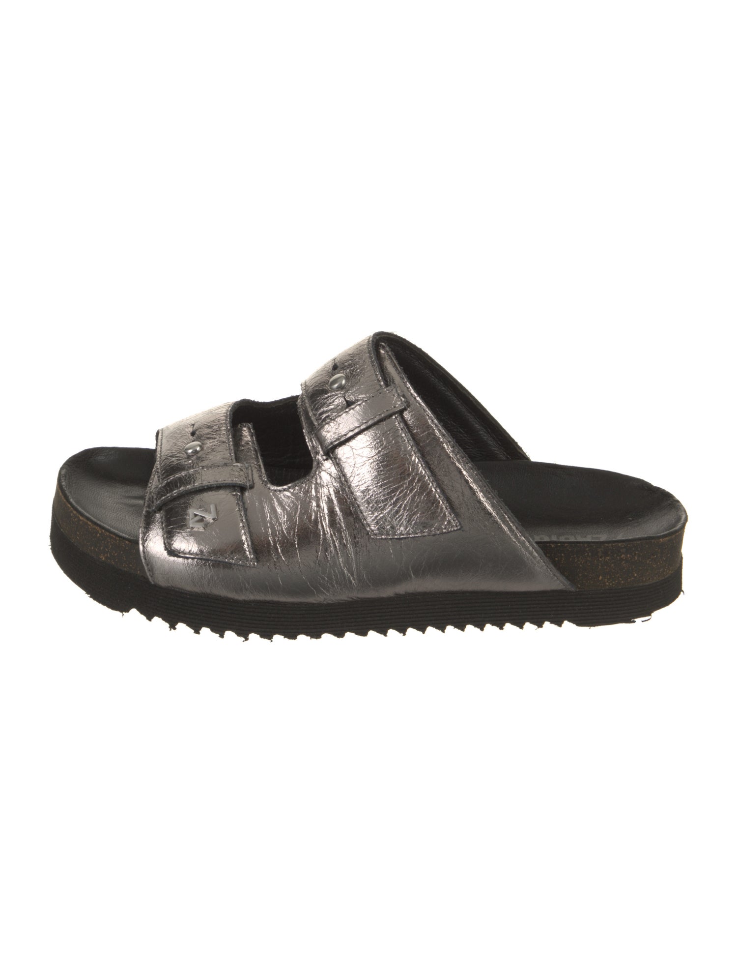 Zadig & Voltaire Leather Slides