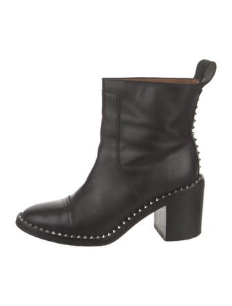 Zadig & Voltaire Leather Studded Accents Boots