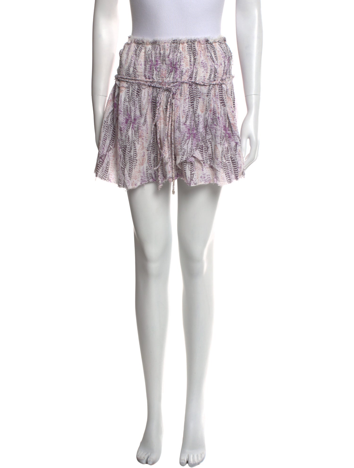 Zadig & Voltaire Printed Mini Skirt