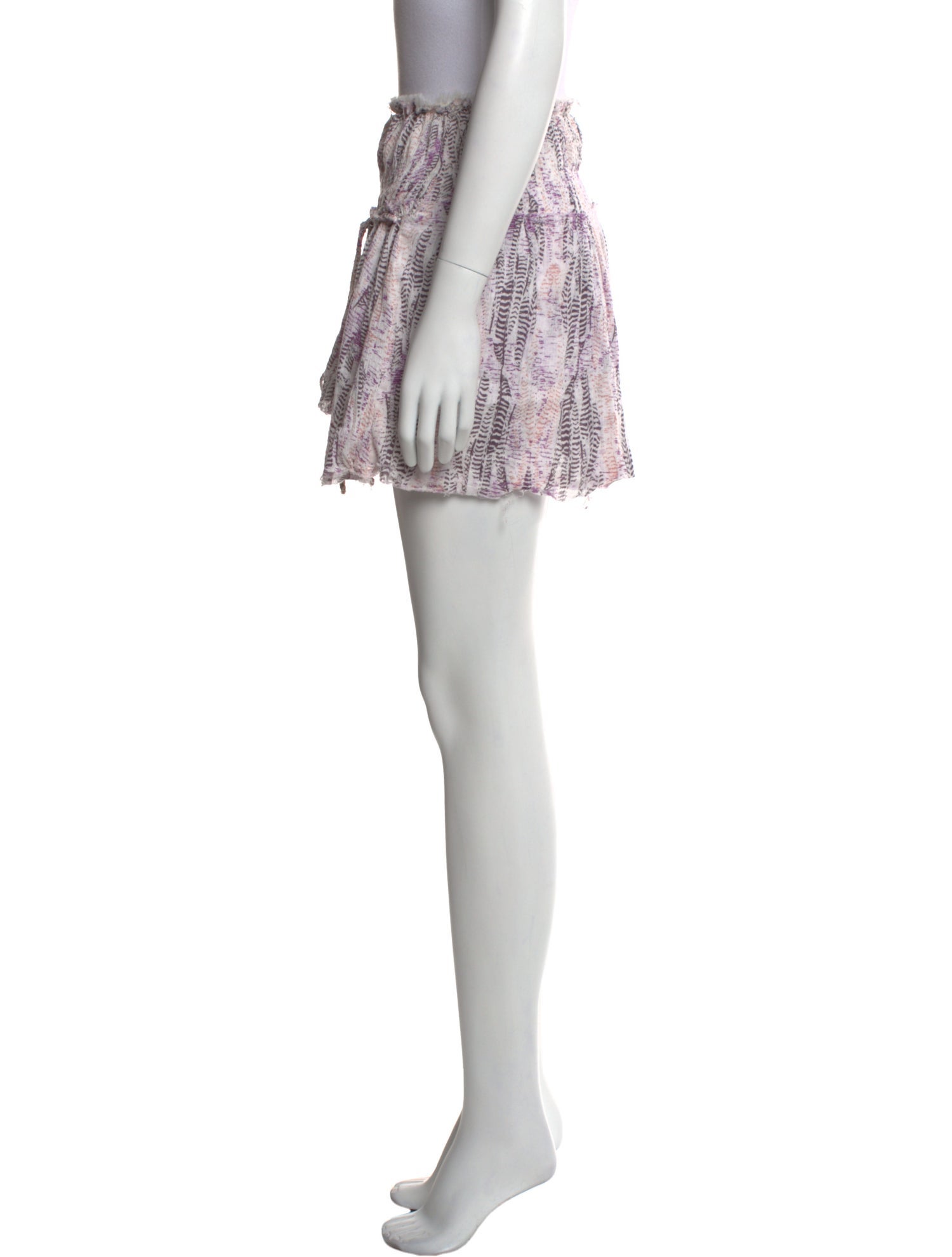 Zadig & Voltaire Printed Mini Skirt