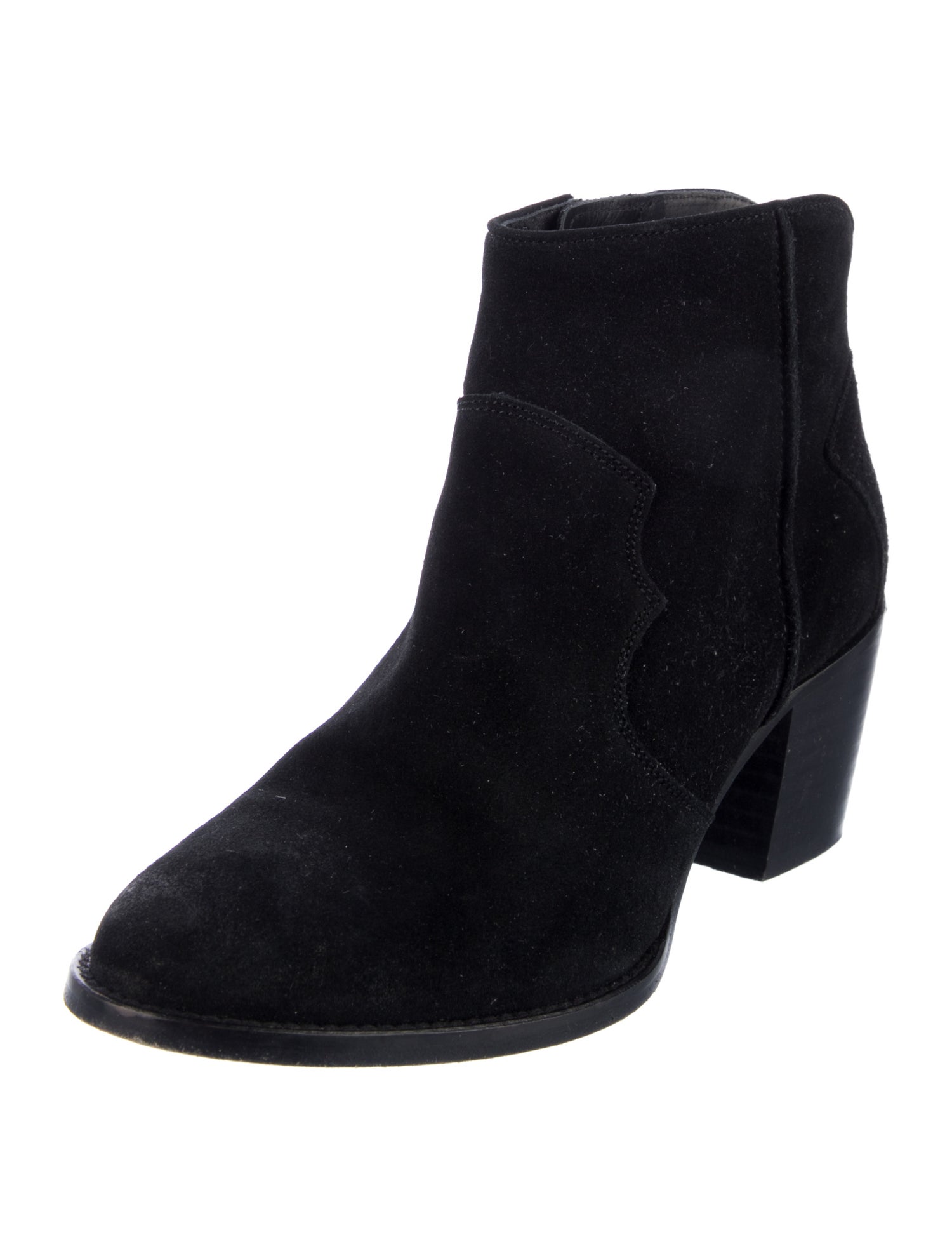 Zadig & Voltaire Suede Western Boots