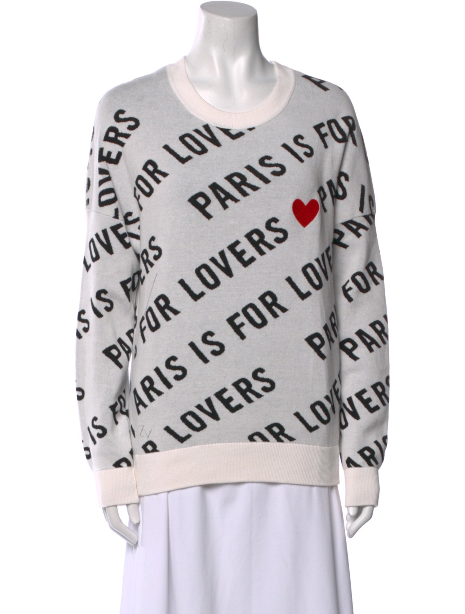 Zadig & Voltaire Graphic Print Crew Neck Sweatshirt