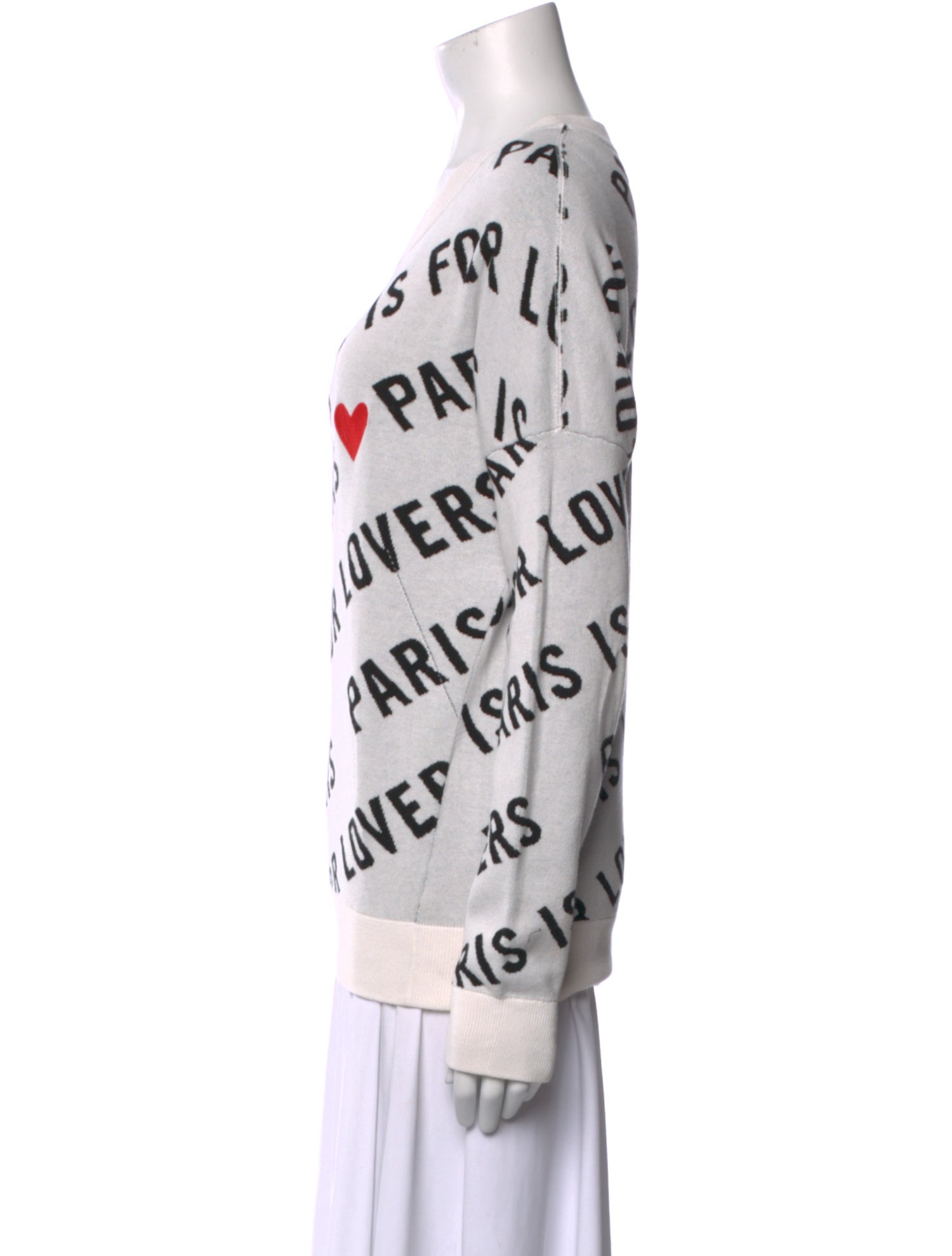 Zadig & Voltaire Graphic Print Crew Neck Sweatshirt