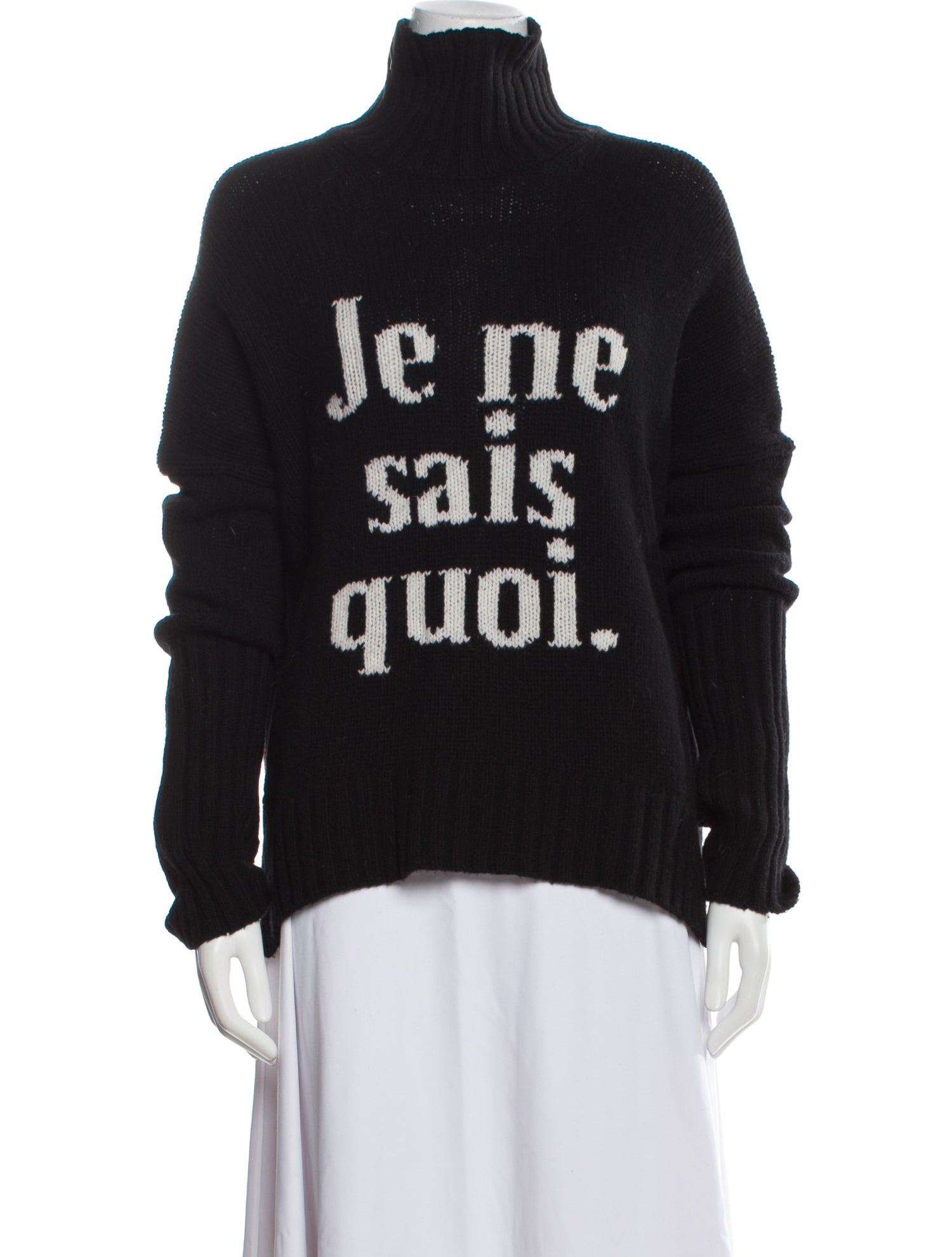 Zadig & Voltaire Merino Wool Graphic Print Sweater