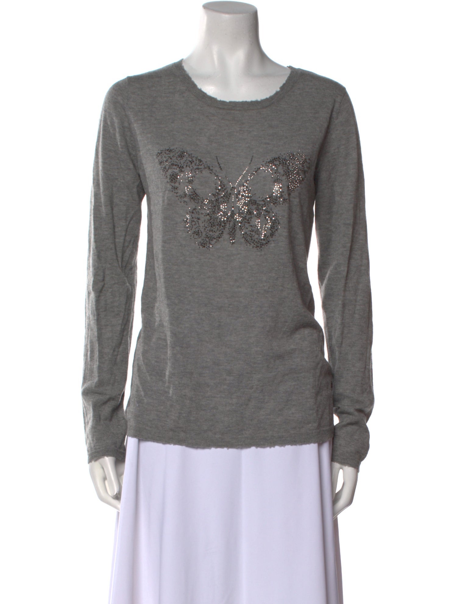 Zadig & Voltaire Cashmere Graphic Print Sweater