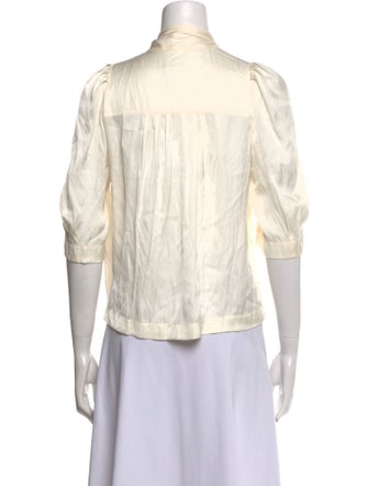 Zadig & Voltaire Turtleneck Three-Quarter Sleeve Top