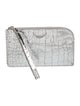 Zadig & Voltaire Embossed Leather Clutch