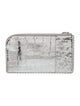 Zadig & Voltaire Embossed Leather Clutch