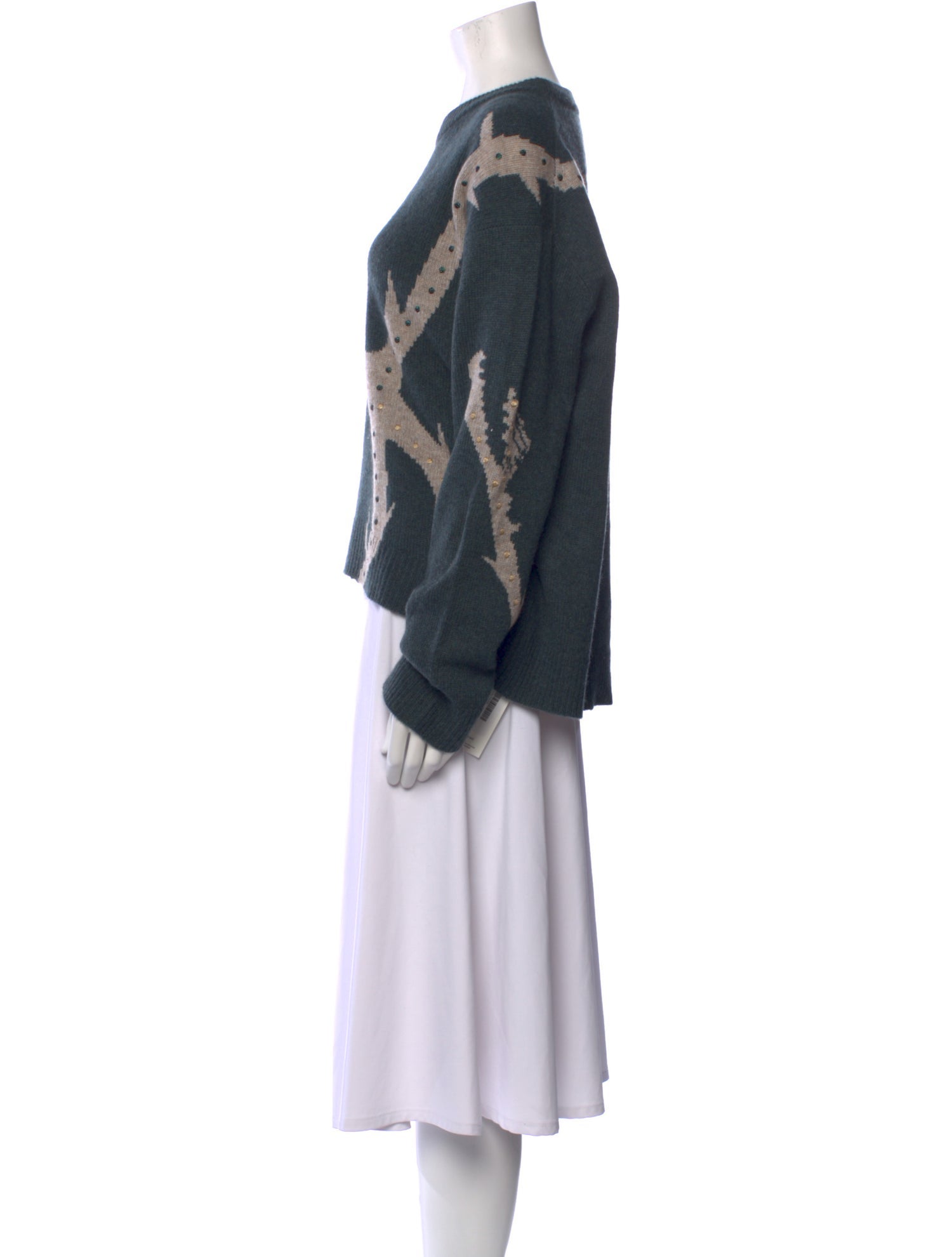 Zadig & Voltaire Cashmere Printed Sweater