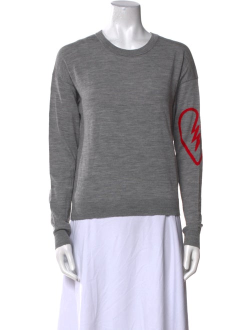 Zadig & Voltaire Merino Wool Graphic Print Sweater