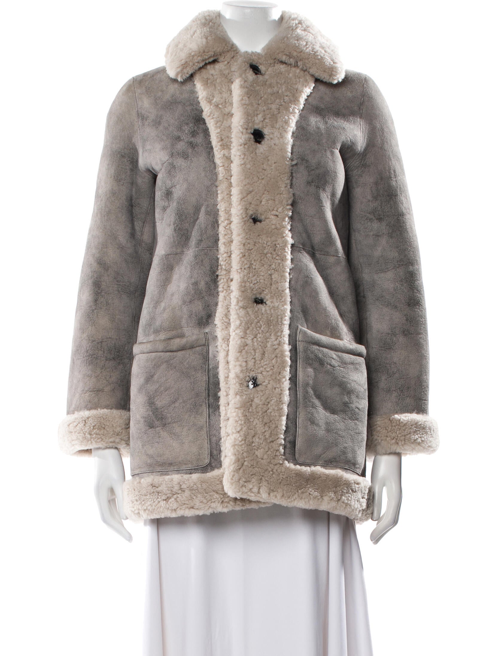 Zadig & Voltaire Faux Fur Jacket