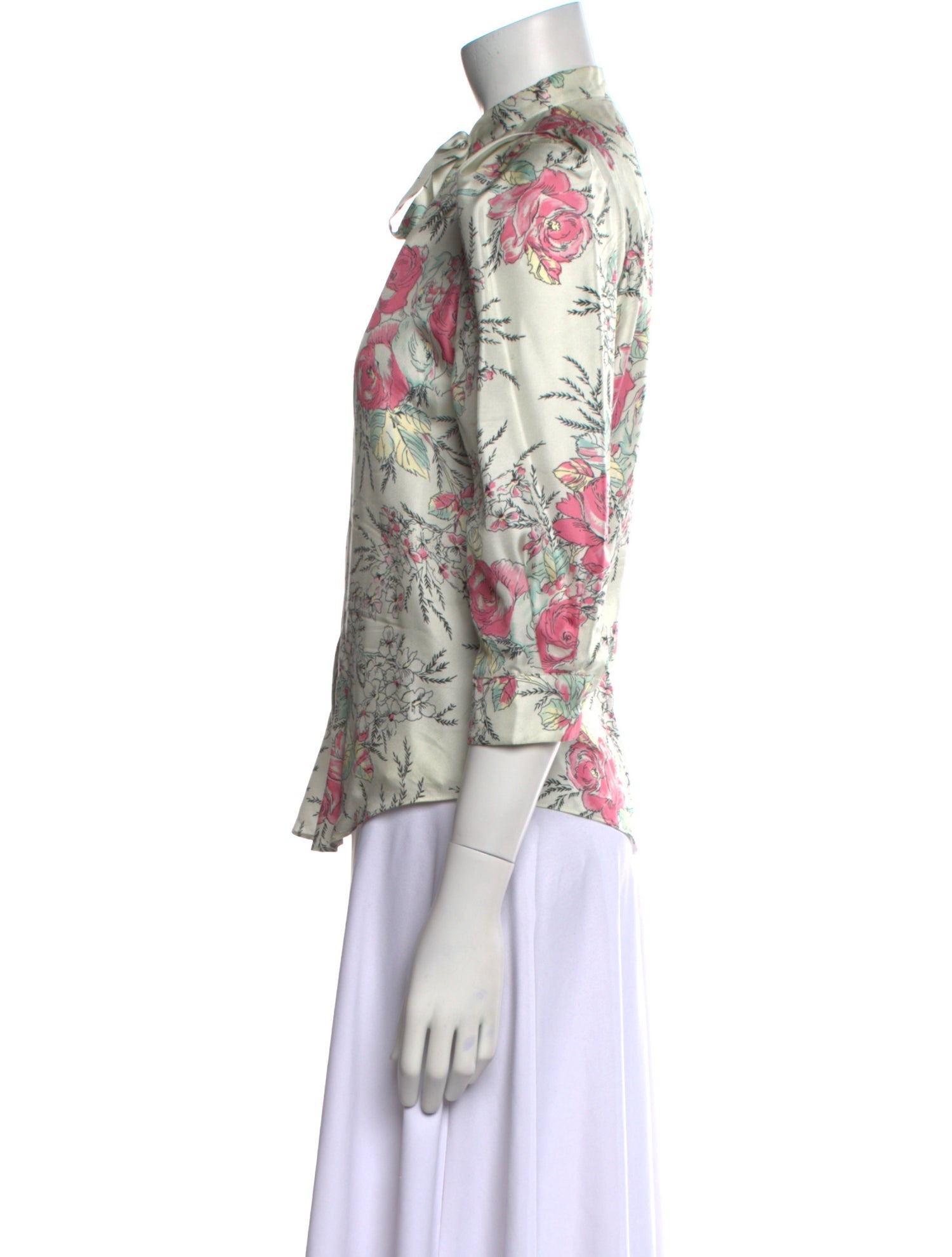 Zadig & Voltaire Silk Floral Print Blouse