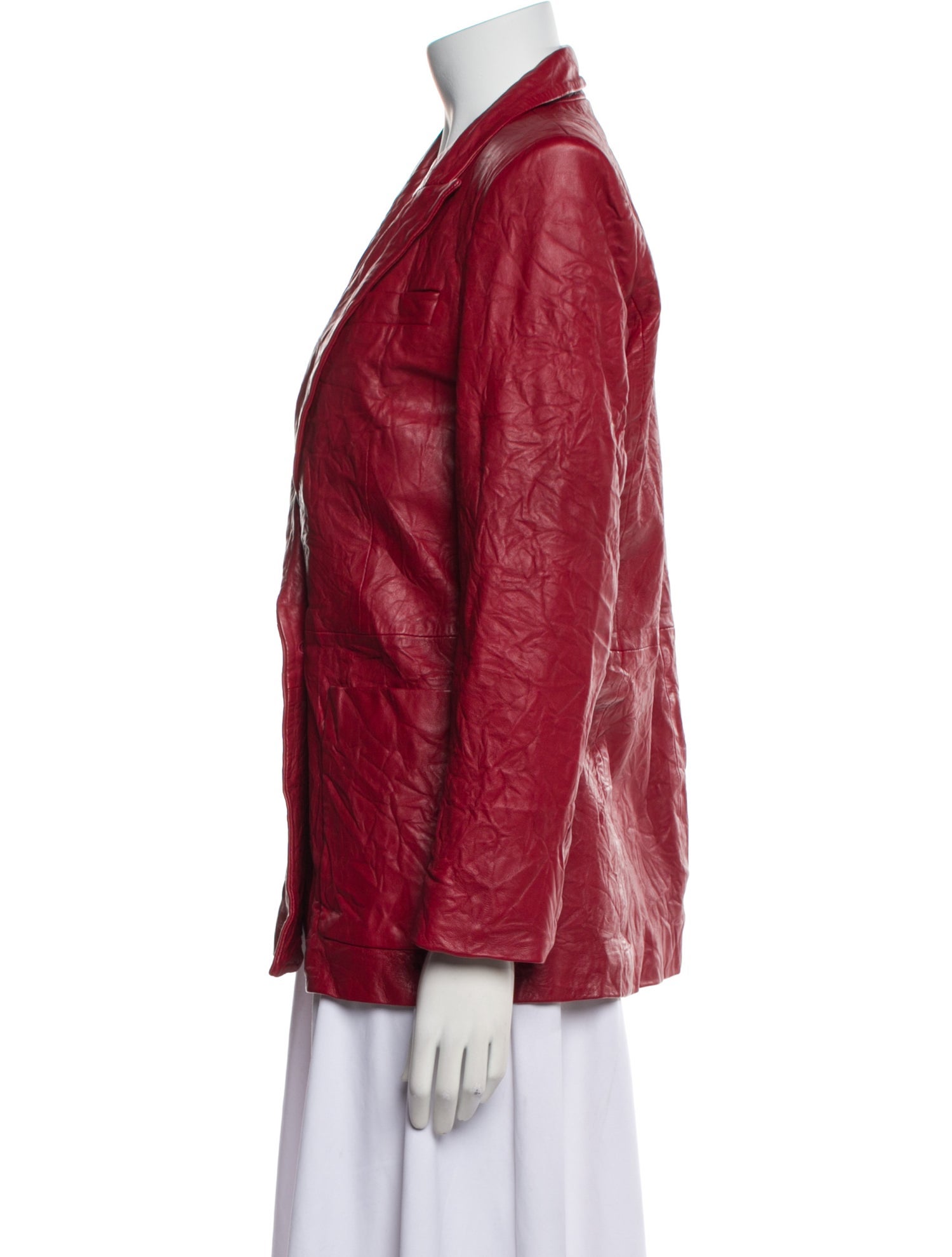 Zadig & Voltaire Leather Blazer