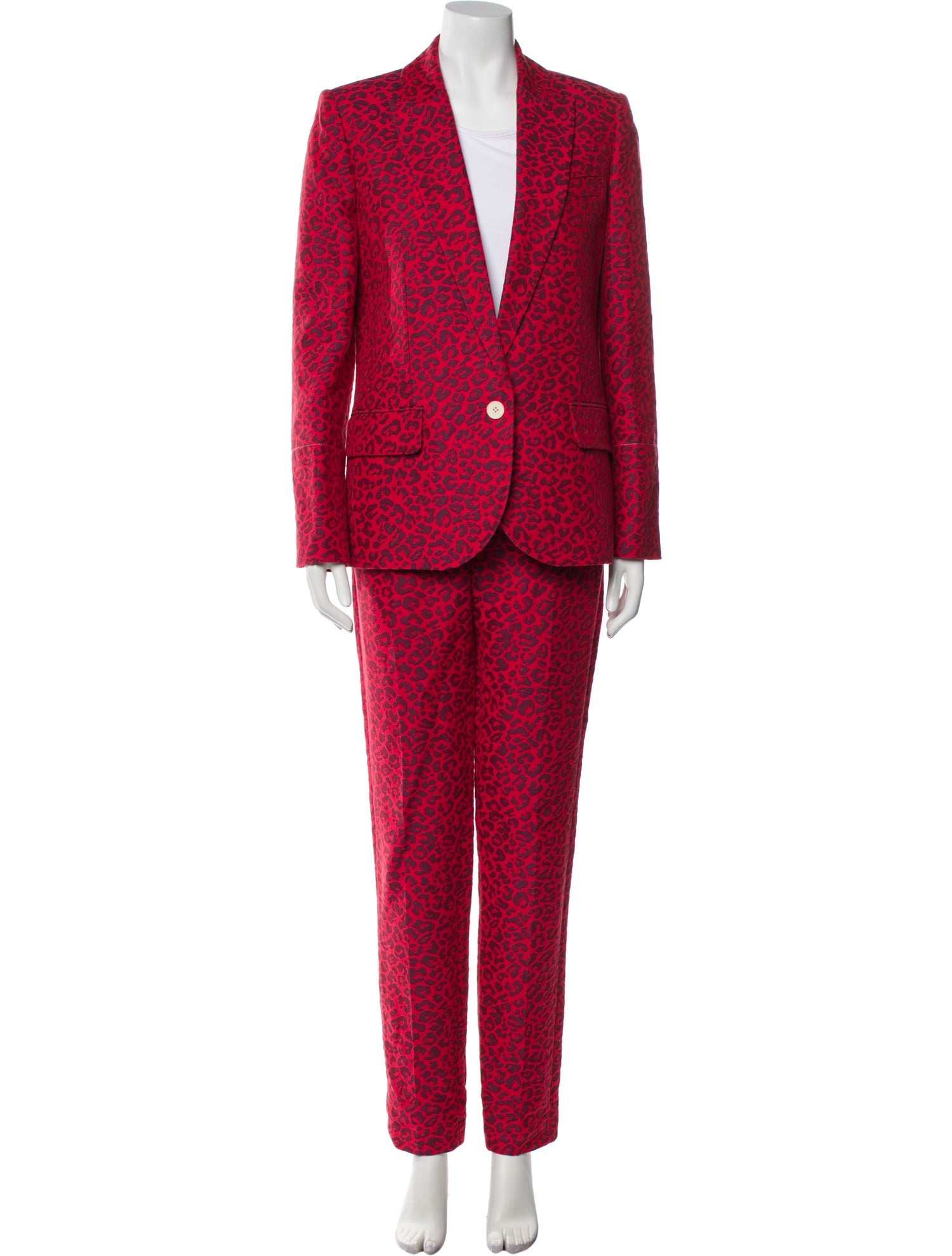 Zadig & Voltaire Animal Print Pantsuit