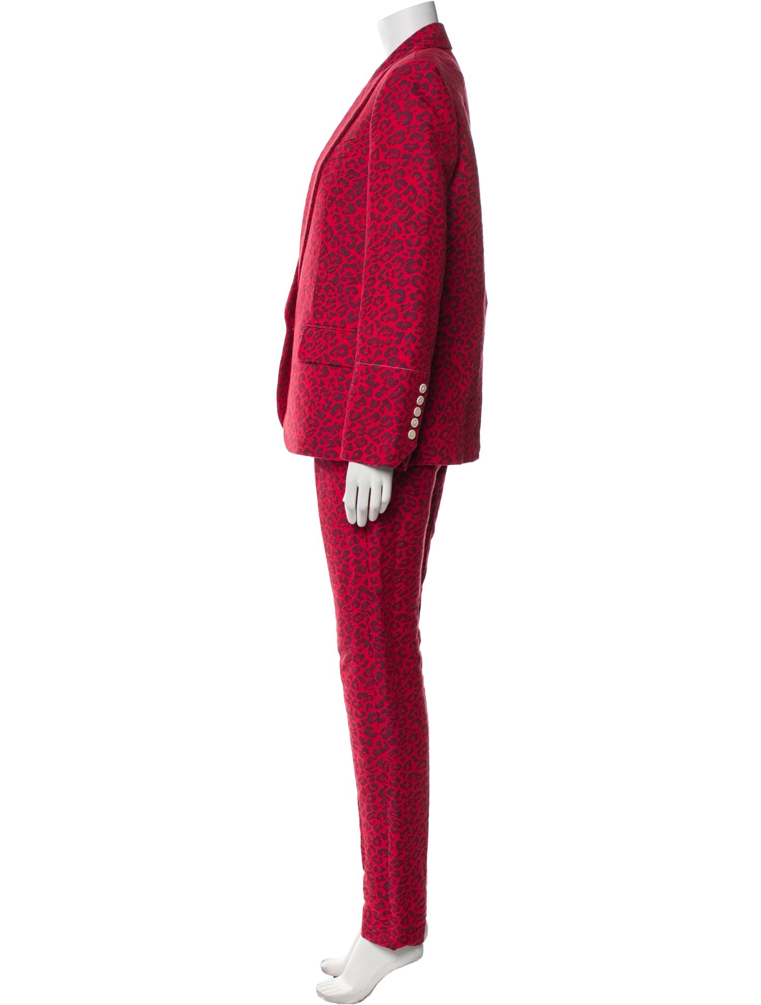 Zadig & Voltaire Animal Print Pantsuit