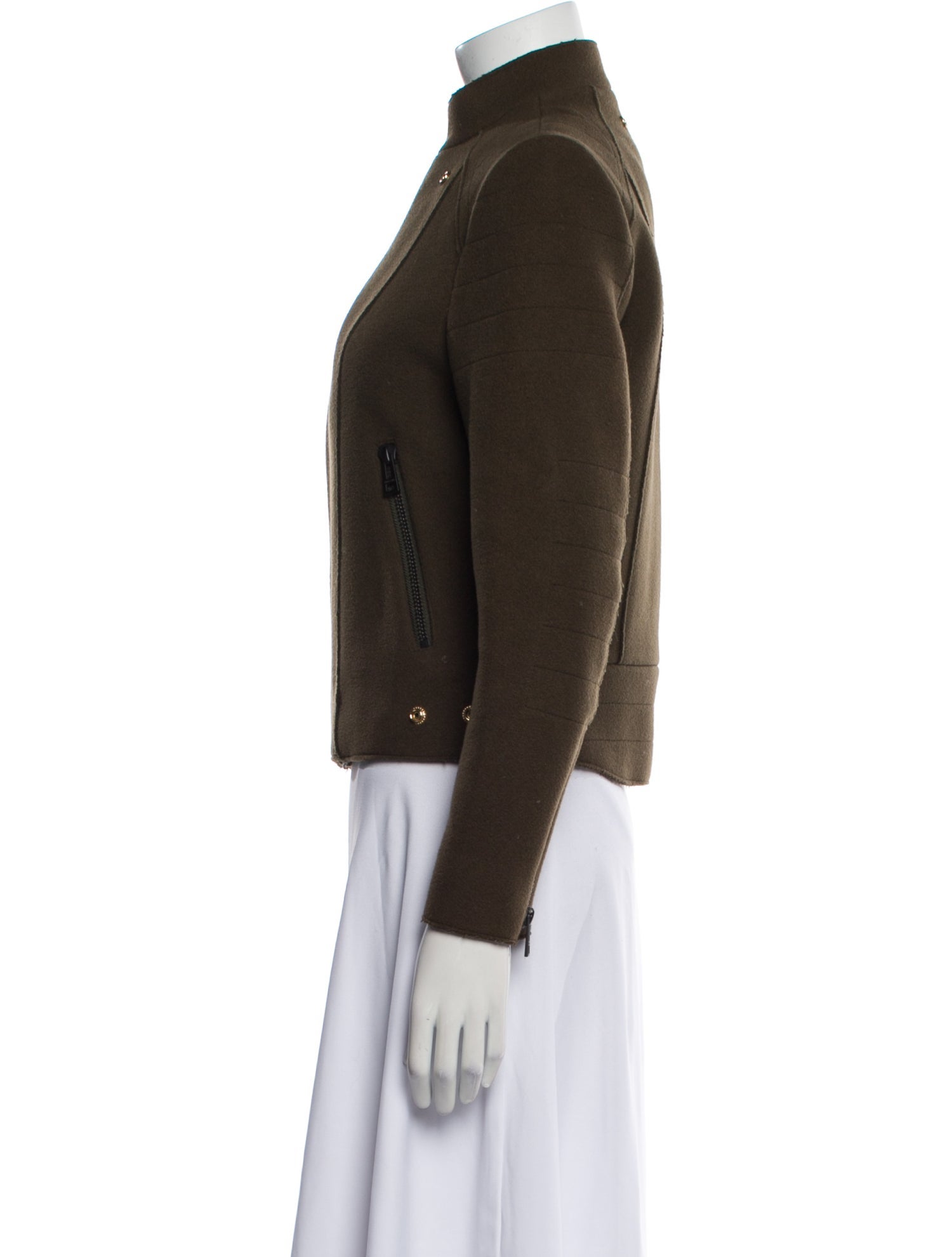 Zadig & Voltaire Wool Biker Jacket