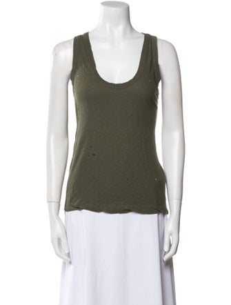 Zadig & Voltaire Scoop Neck Sleeveless Top