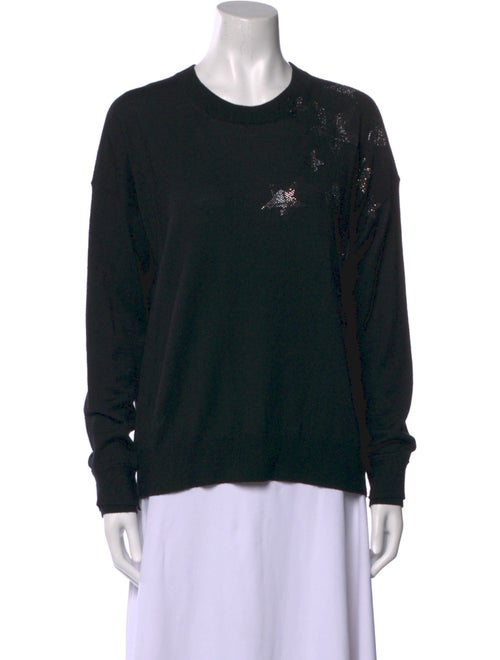 Zadig & Voltaire Merino Wool Crew Neck Sweatshirt