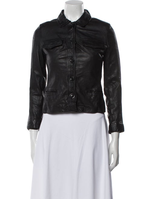 Zadig & Voltaire Leather Biker Jacket