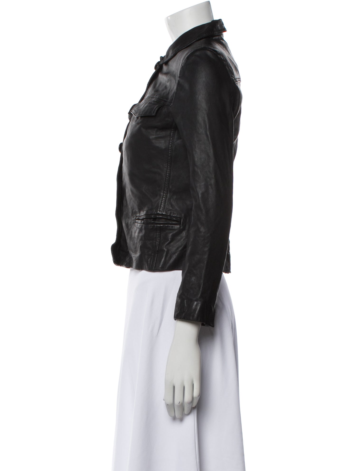 Zadig & Voltaire Leather Biker Jacket