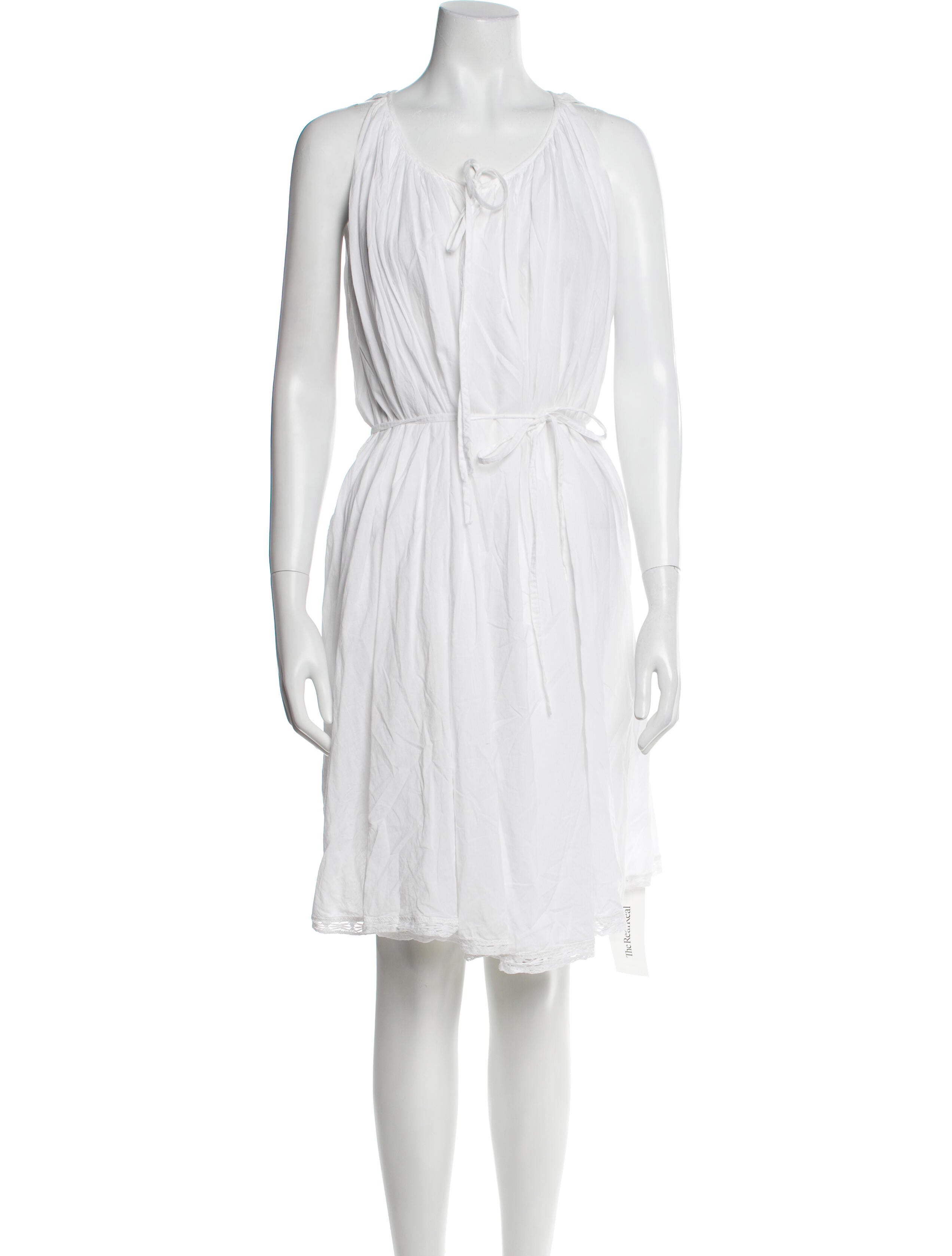 Zadig & Voltaire Scoop Neck Mini Dress