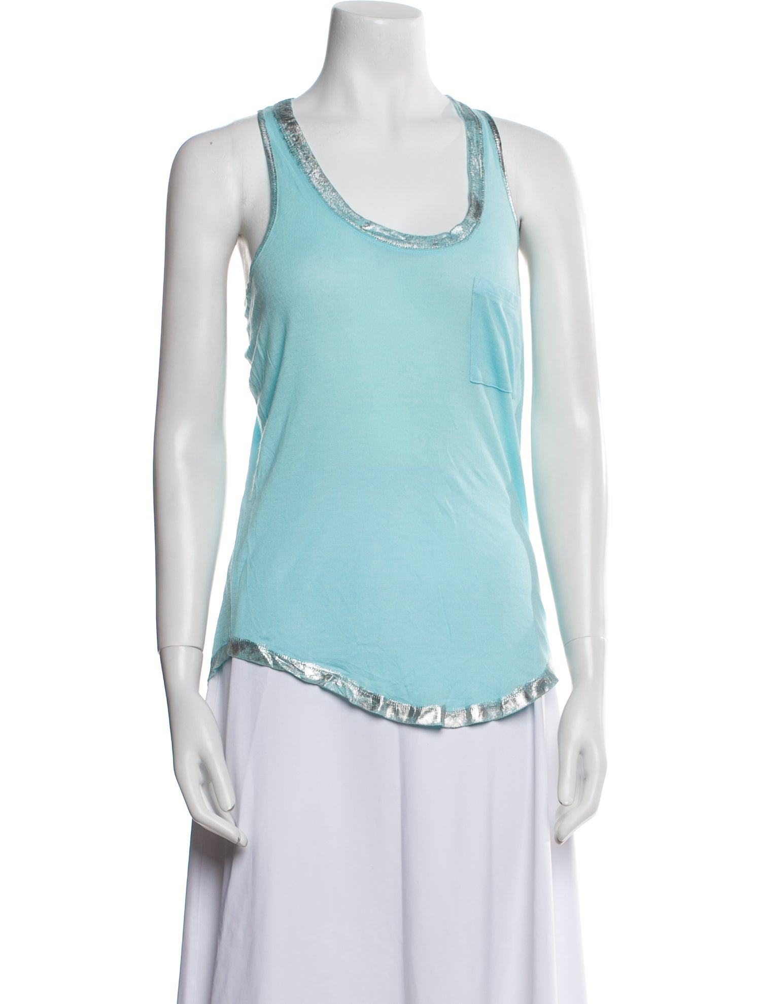 Zadig & Voltaire Scoop Neck Sleeveless Top