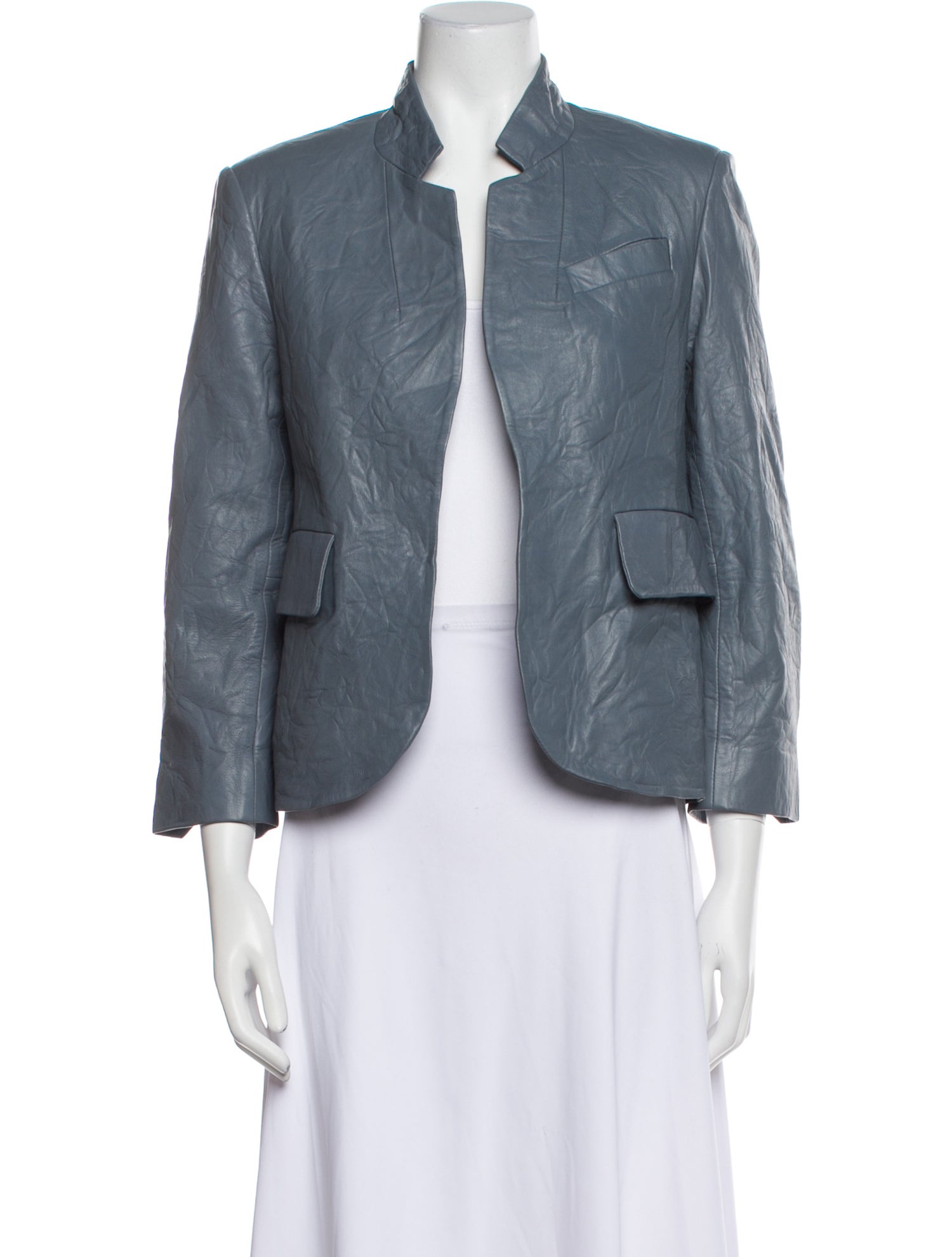 Zadig & Voltaire Leather Blazer