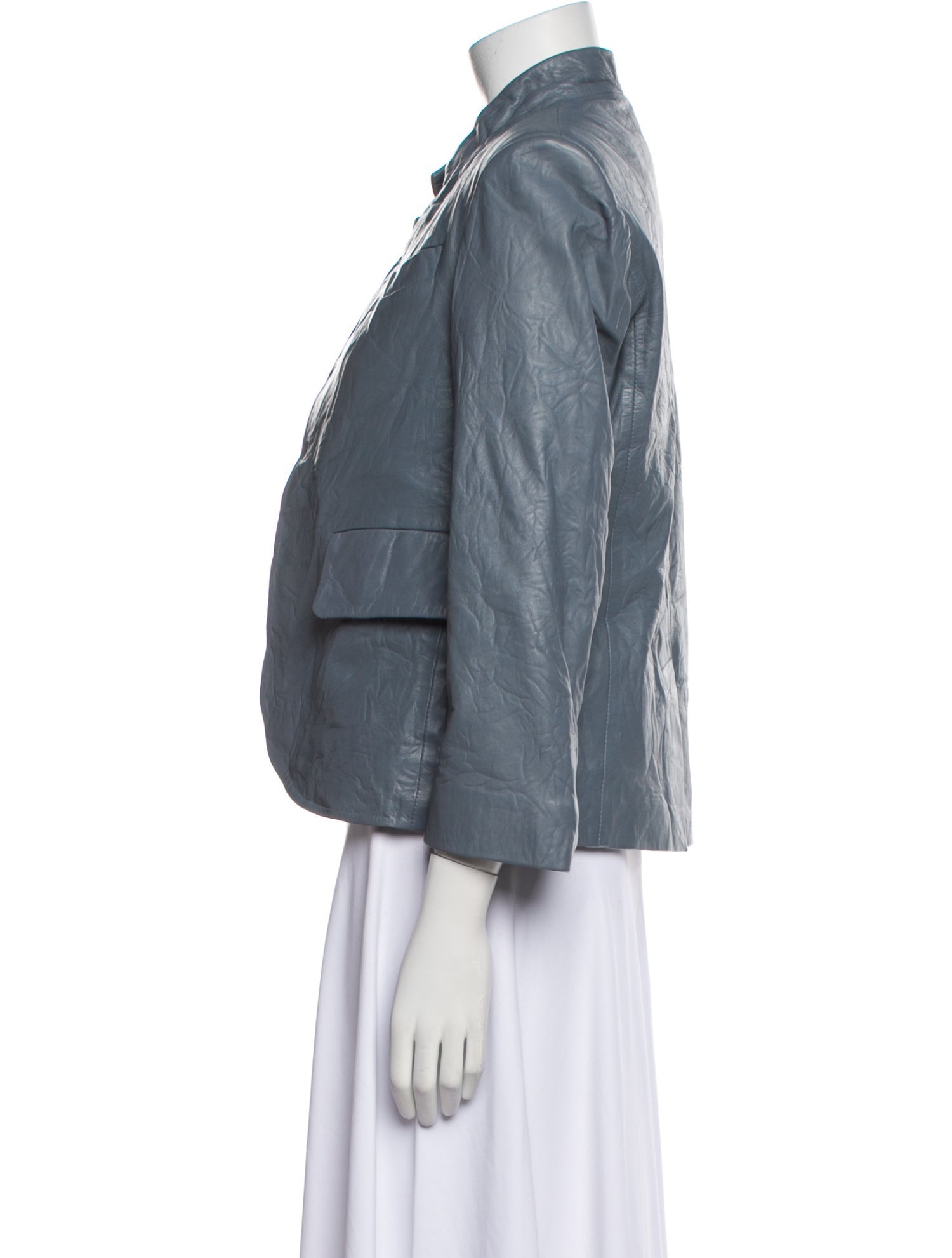 Zadig & Voltaire Leather Blazer