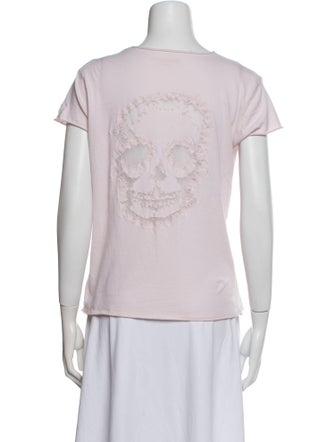 Zadig & Voltaire V-Neck Short Sleeve T-Shirt