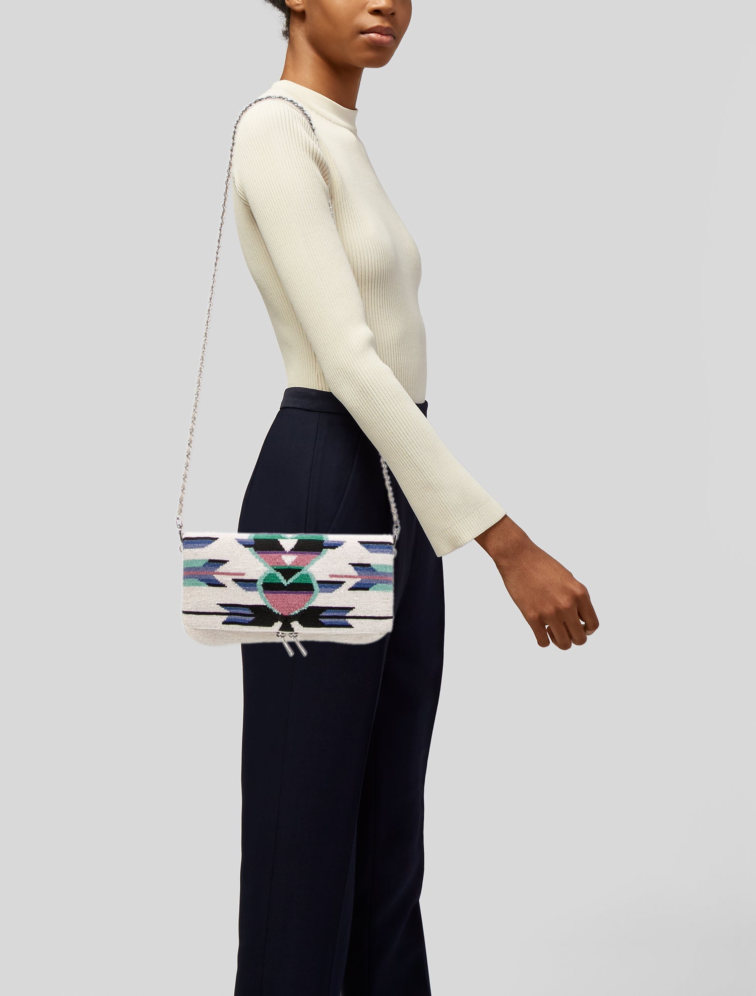 Zadig & Voltaire Leather Evening Bag