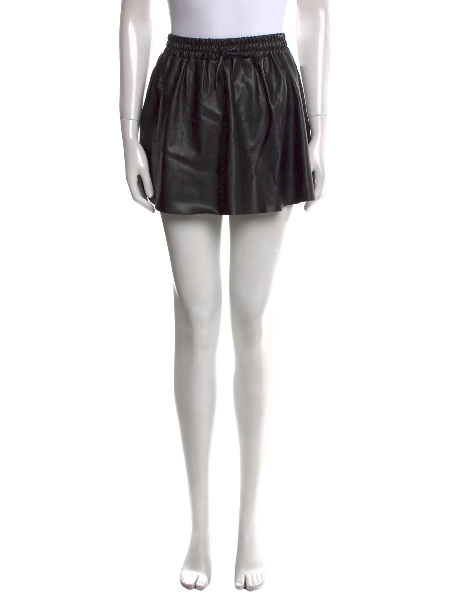 Zadig & Voltaire Pleated Accents Mini Skirt