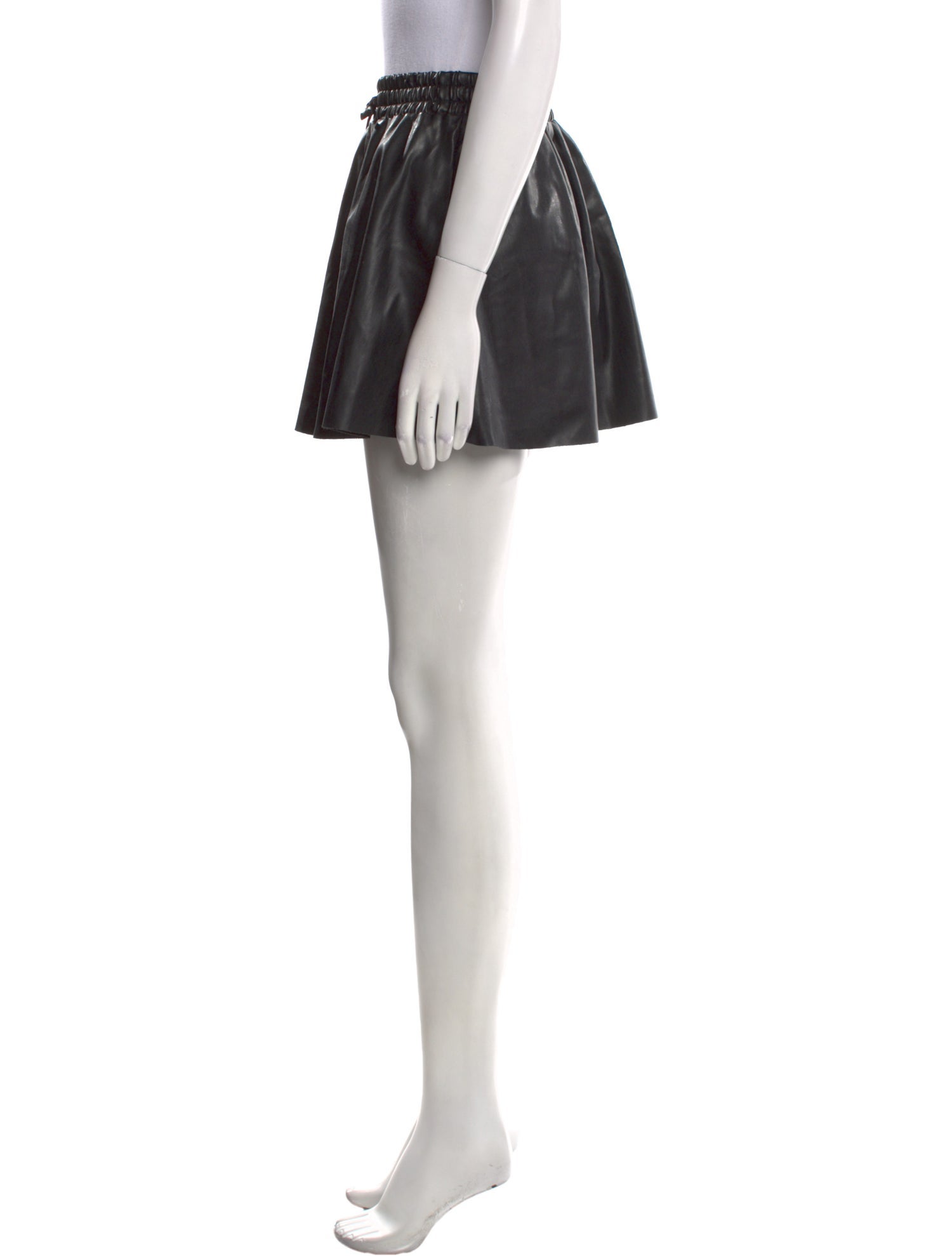 Zadig & Voltaire Pleated Accents Mini Skirt