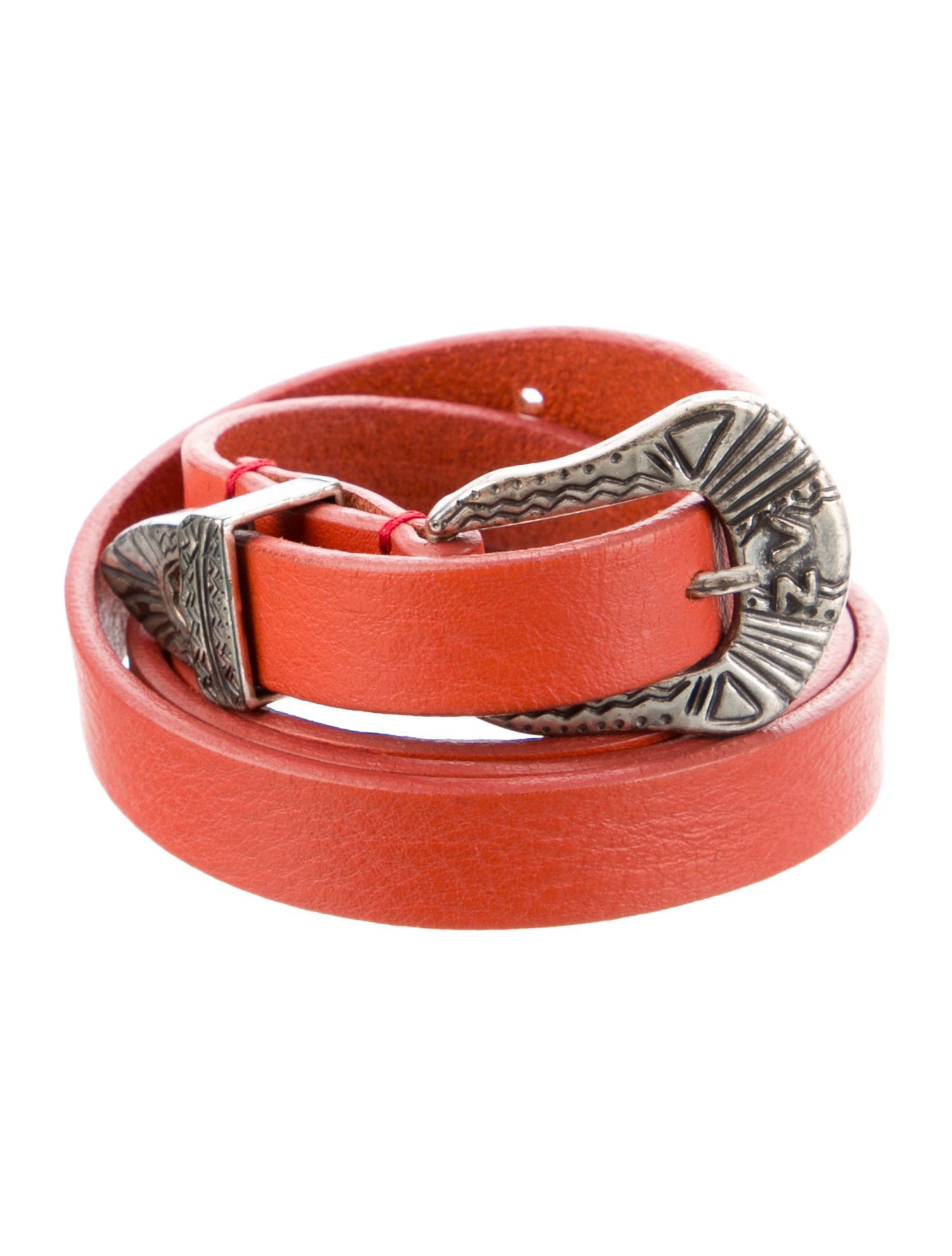 Zadig & Voltaire Skinny Leather Belt