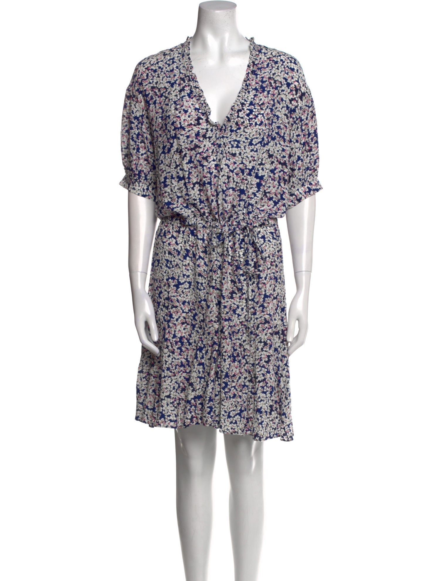 Zadig & Voltaire Floral Print Knee-Length Dress