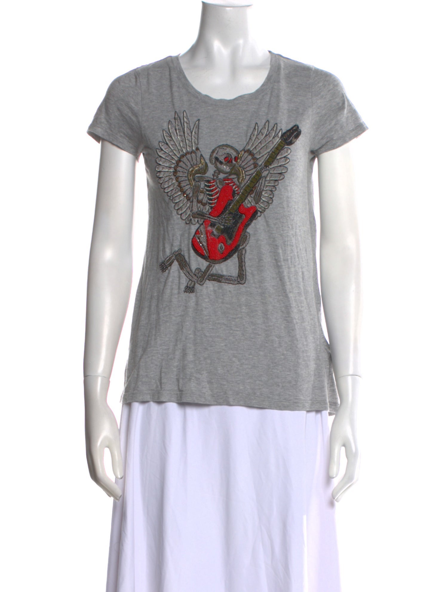 Zadig & Voltaire Graphic Print Crew Neck T-Shirt