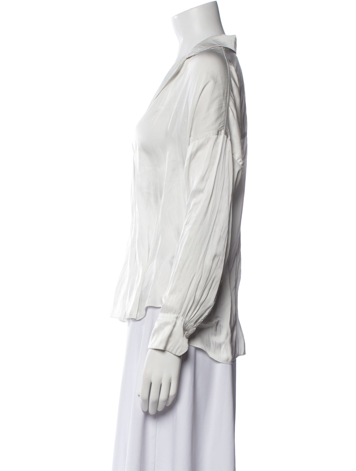 Zadig & Voltaire V-Neck Long Sleeve Blouse