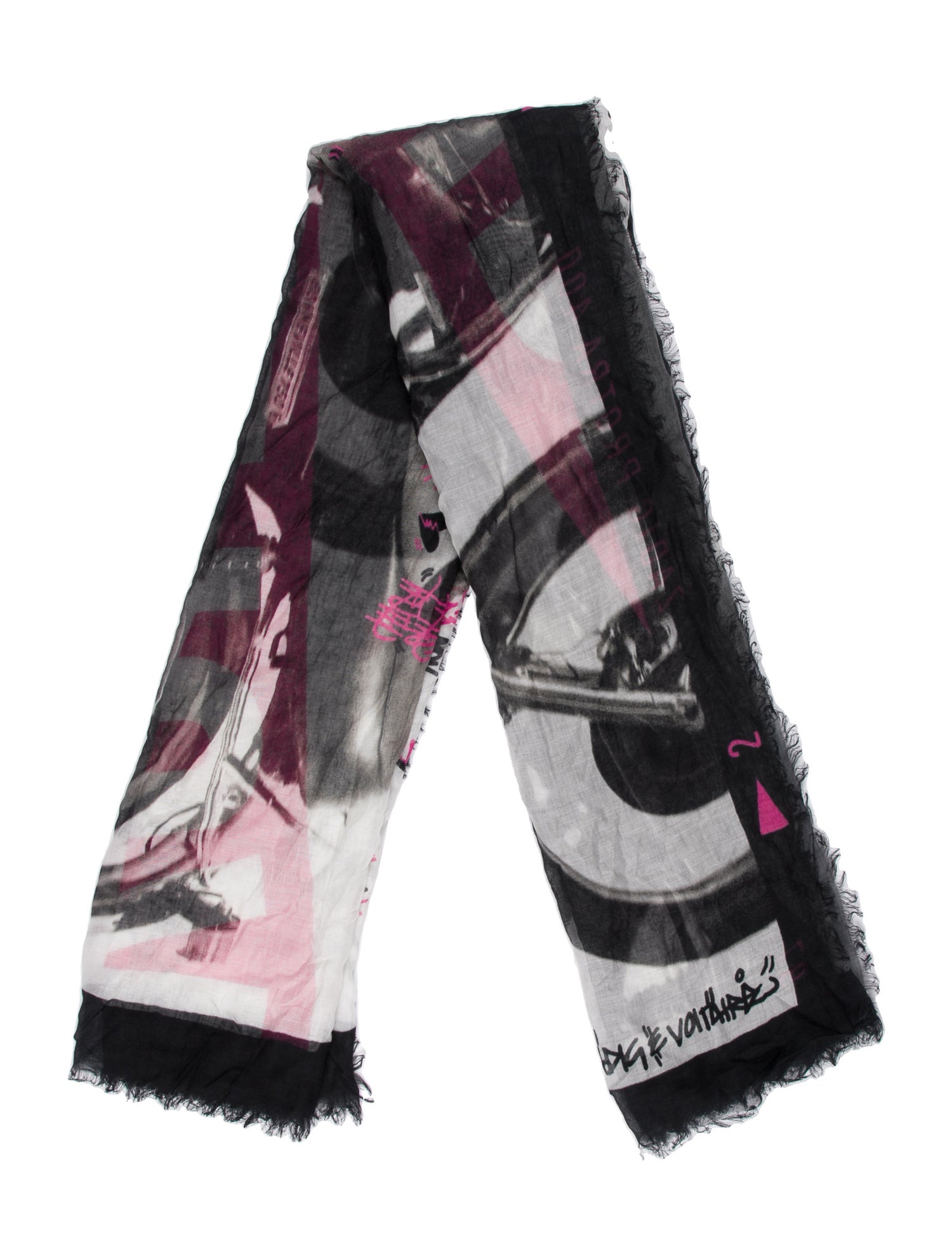 Zadig & Voltaire Silk Printed Scarf