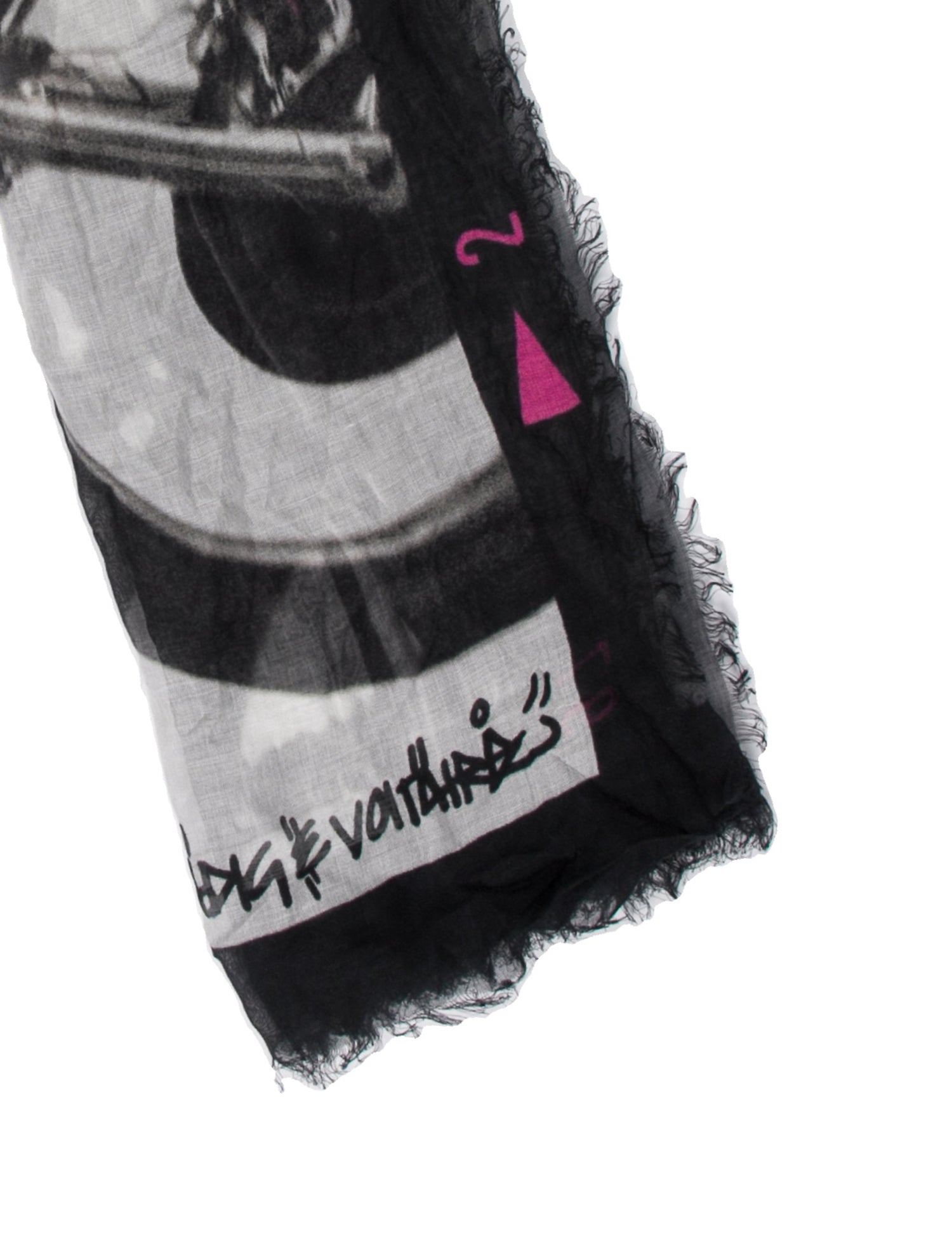 Zadig & Voltaire Silk Printed Scarf
