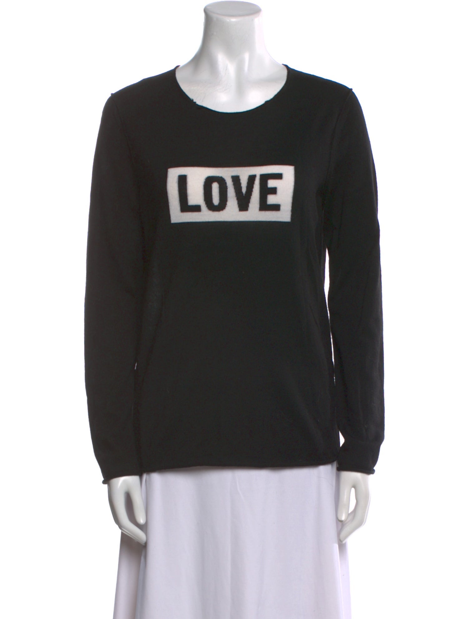 Zadig & Voltaire Merino Wool Graphic Print Sweater