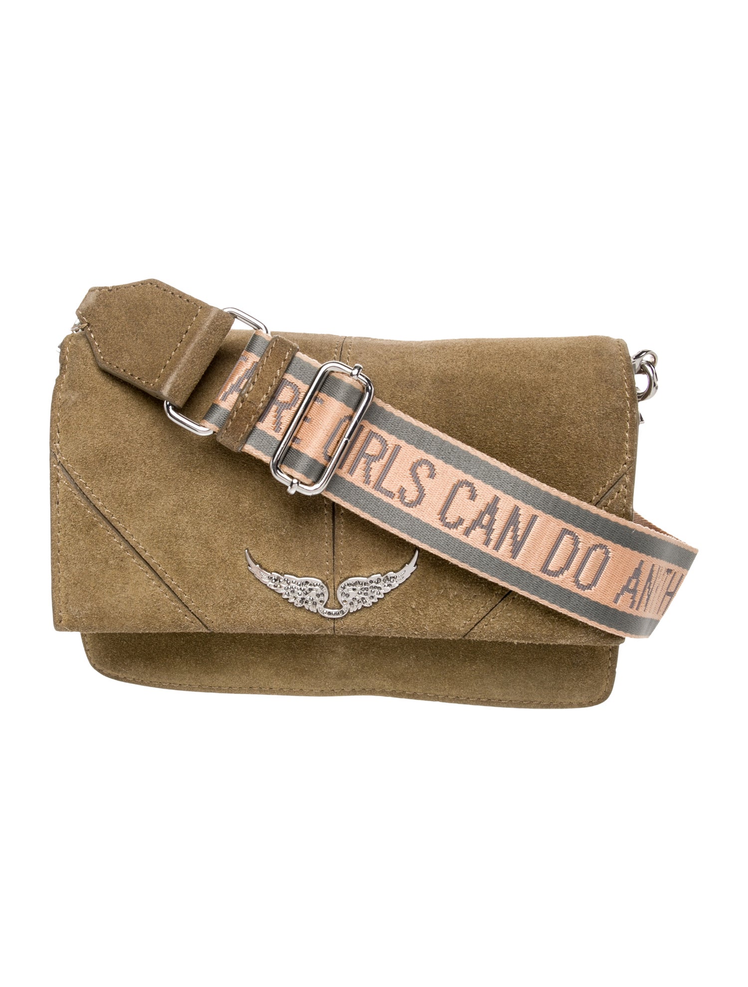 Zadig & Voltaire Suede Crossbody Bag