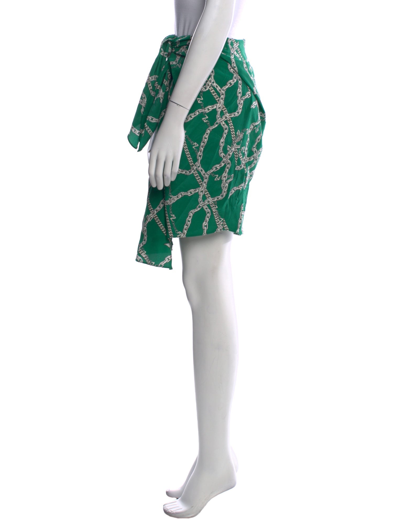 Zadig & Voltaire Silk Midi Length Skirt