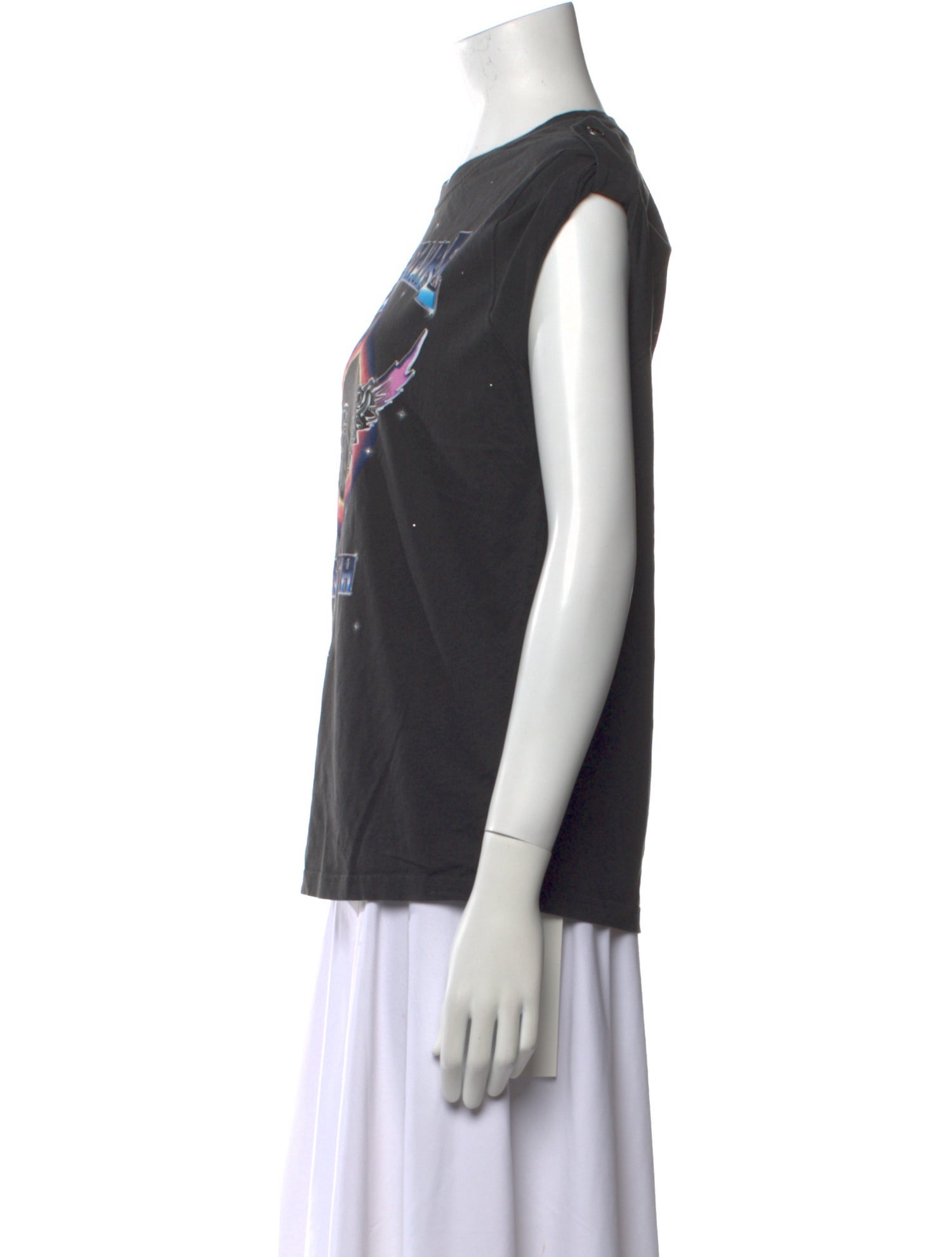 Zadig & Voltaire Graphic Print Crew Neck T-Shirt