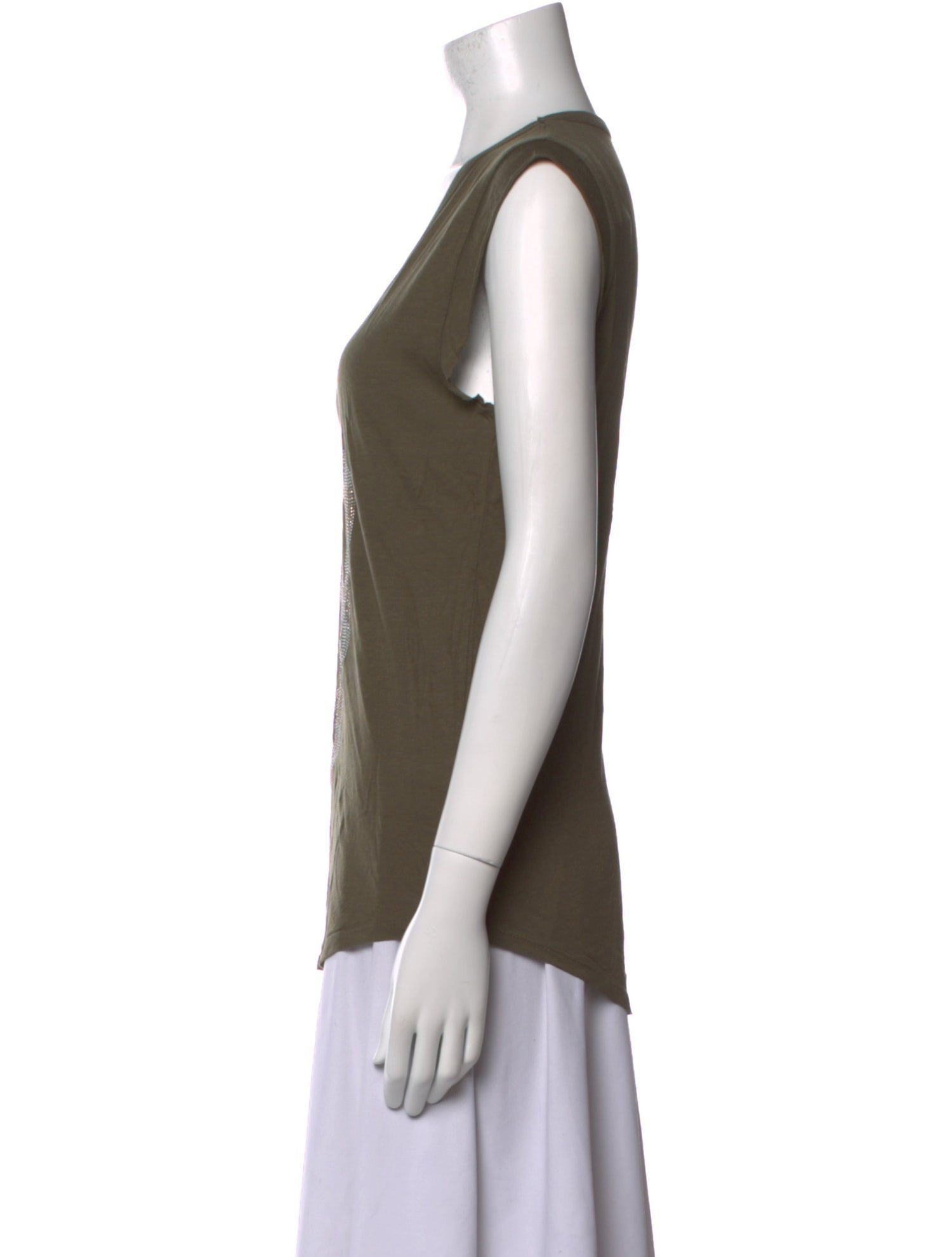 Zadig & Voltaire Graphic Print V-Neck T-Shirt w/ Tags