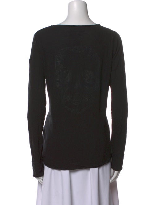 Zadig & Voltaire V-Neck Long Sleeve Top