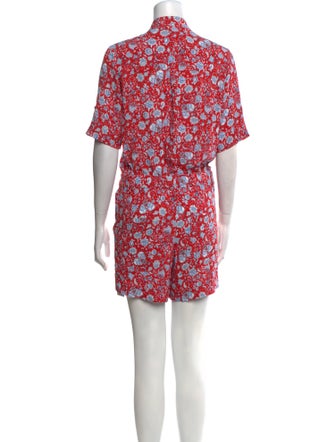 Zadig & Voltaire Floral Print Romper